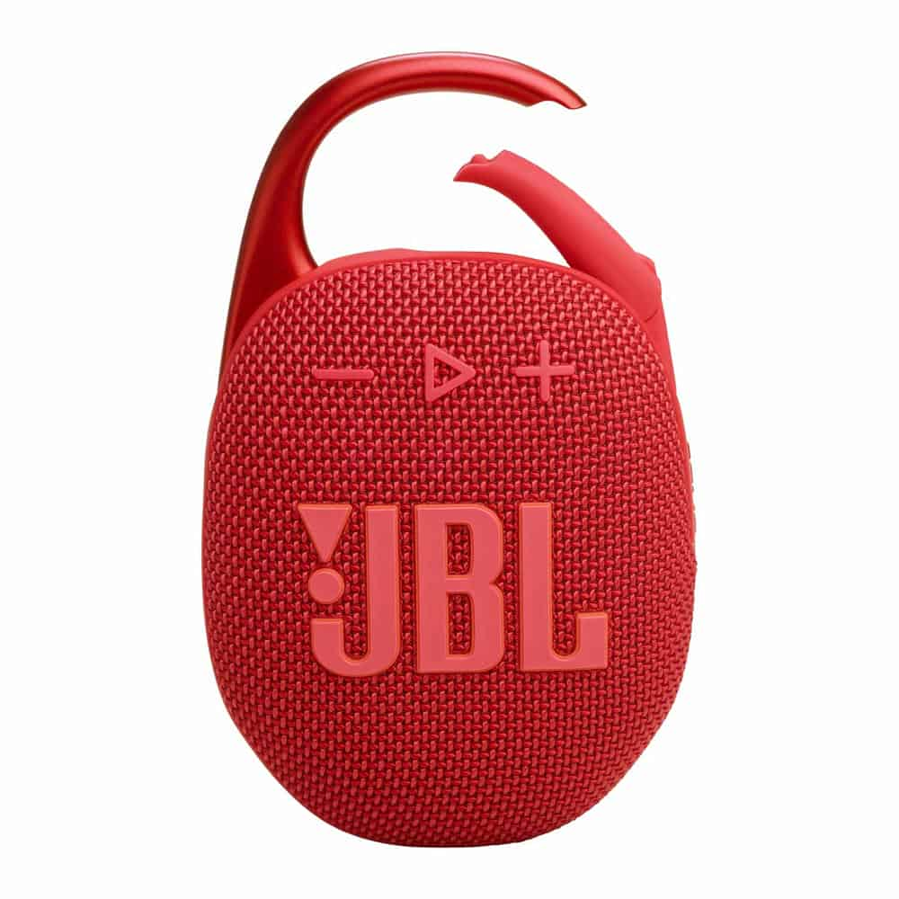 (image for) JBL CLIP 5 Rechargeable Bluetooth Speaker Red